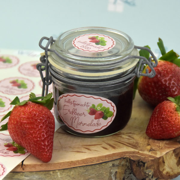 Artikelbild - Etiketten - Marmeladen - Erdbeer -4