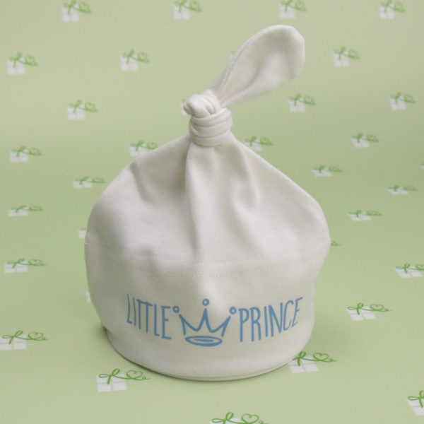 Babymütze - LittlePrince -weiß
