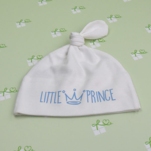 Babymütze - LittlePrince -weiß