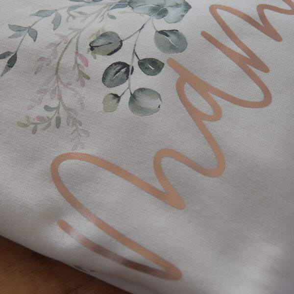 MAMA Hoodie - Aquarell Blume - 2024 - natur1 - Detail